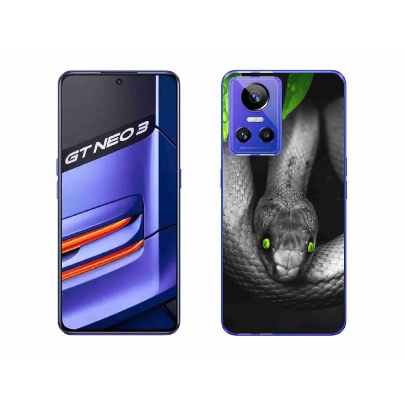 Gél borítás mmCase a Realme GT Neo 3 készülékhez - kígyó
