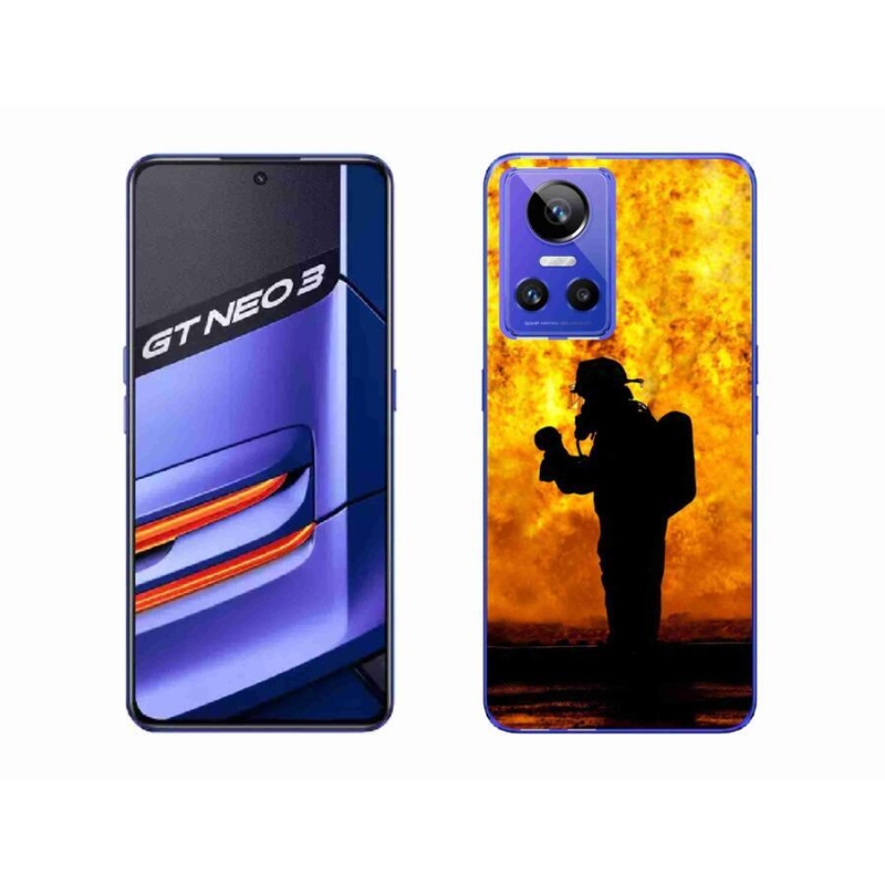Gél borító mmCase mobilhoz Realme GT Neo 3 - tűzoltó
