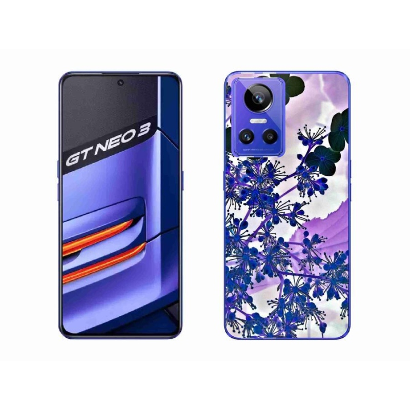Gél borító mmCase mobilhoz Realme GT Neo 3 - hortenzia virág