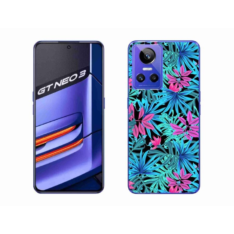 Gél borító mmCase mobilhoz Realme GT Neo 3 - virágok 3