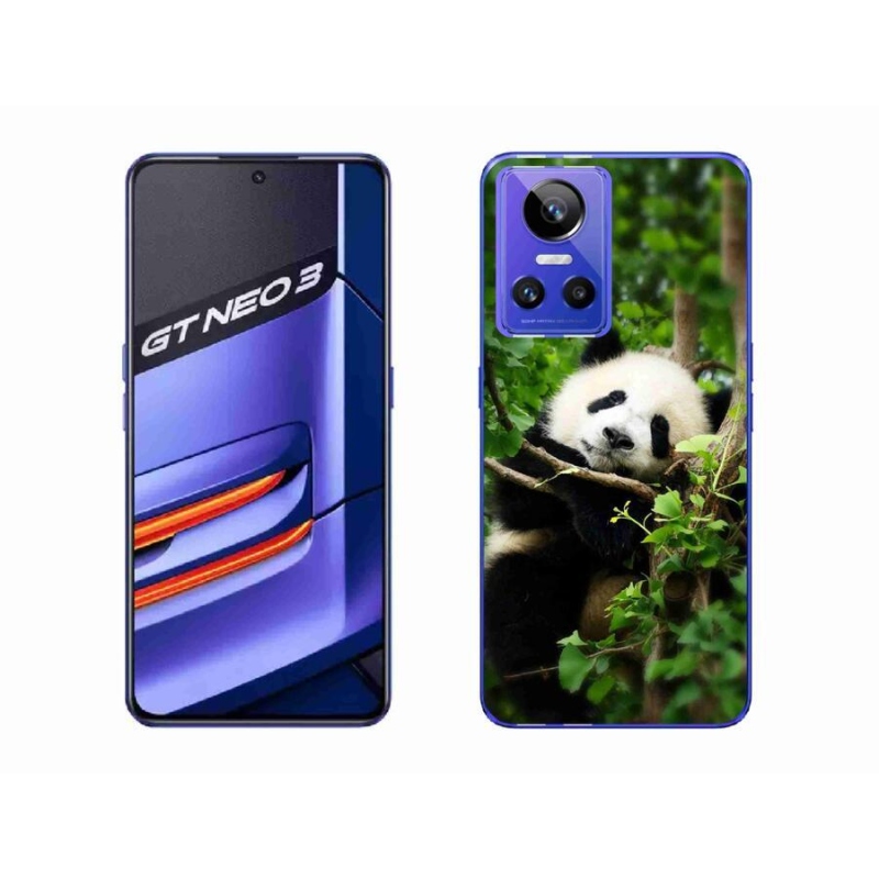 Gél borítás mmCase a Realme GT Neo 3 készülékhez - panda