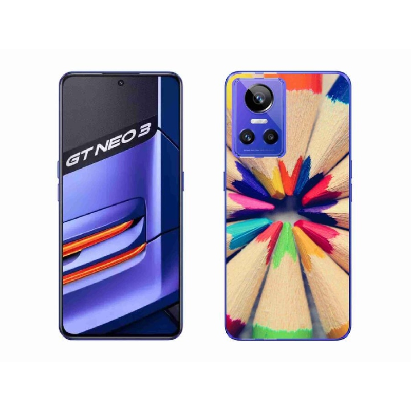 Gél borítás mmCase a Realme GT Neo 3 készülékhez - zsírkréták