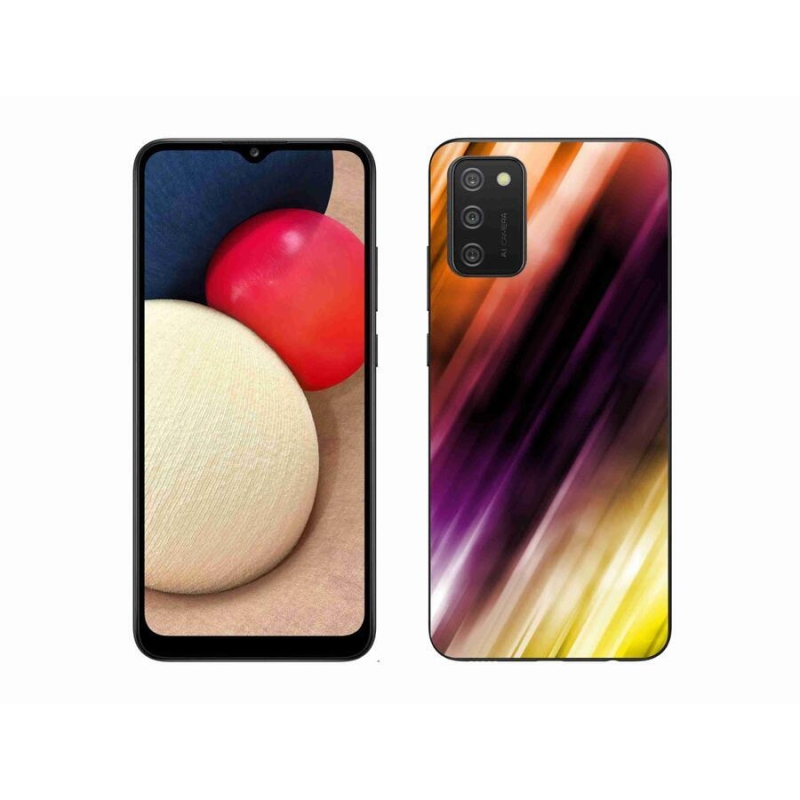 Gél borítás mmCase Samsung Galaxy A02s (164.2x75.9x9.1mm) - absztrakt minta 5