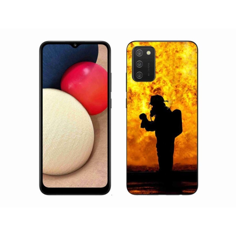 Gél védőburkolat mmCase Samsung Galaxy A02s (164.2x75.9x9.1mm) - tűzoltó