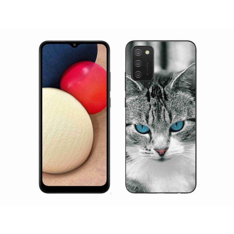 Zselés borítás mmCase mobiltelefonhoz Samsung Galaxy A02s (164.2x75.9x9.1mm) - cat view 1