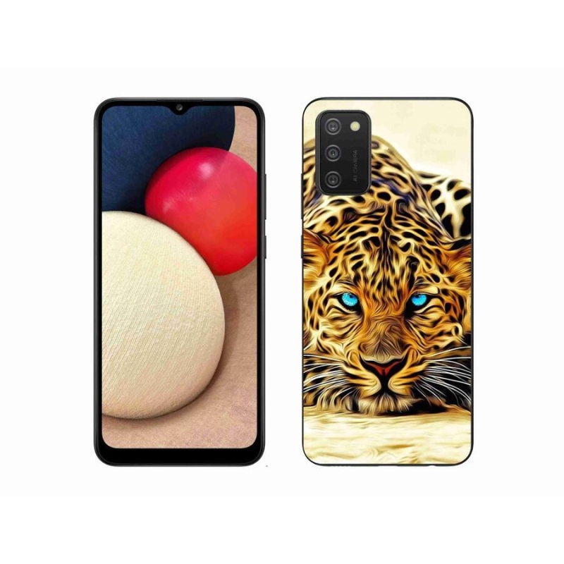 Zselés borítás mmCase mobil Samsung Galaxy A02s (164.2x75.9x9.1mm) - rajzfilm tigris