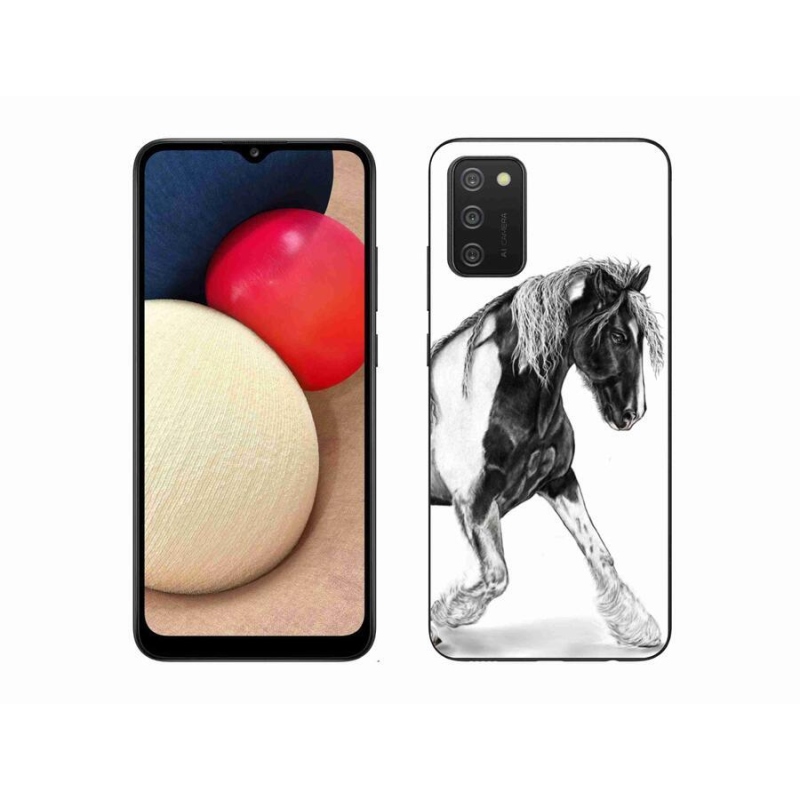 Gél borítás mmCase Samsung Galaxy A02s (164.2x75.9x9.1mm) - ló