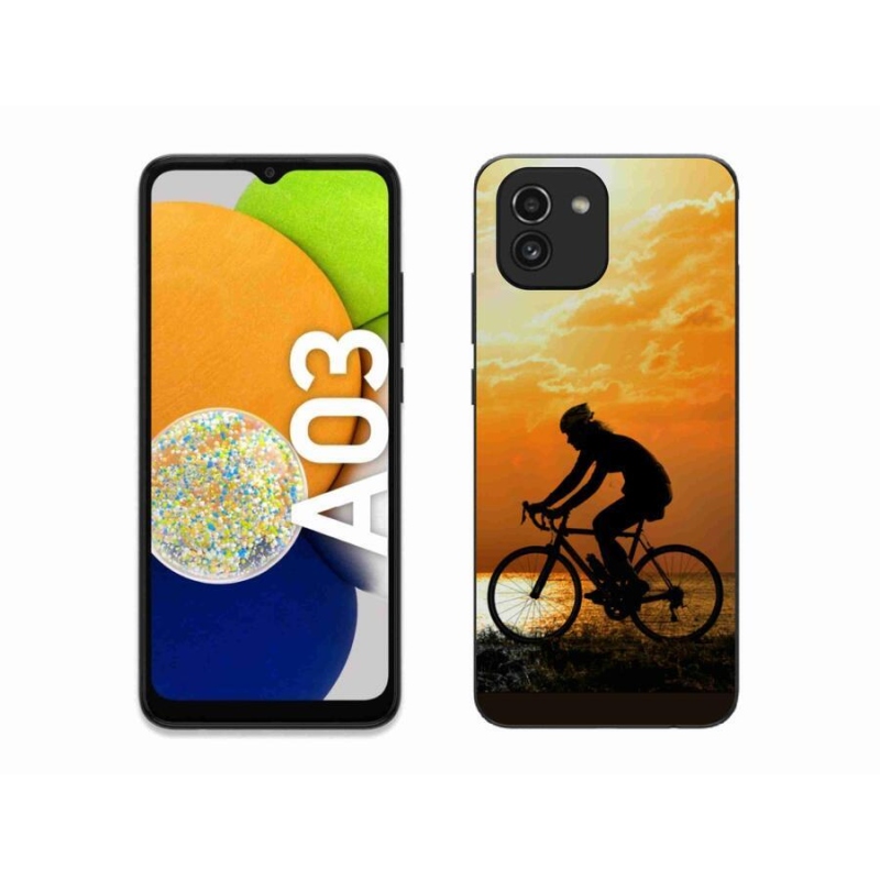 Gél borító mmCase Samsung Galaxy A03 - kerékpározás