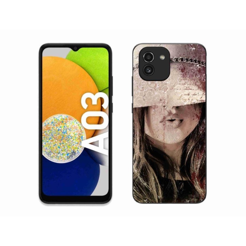 Gél védőhuzat mmCase Samsung Galaxy A03 - lányhoz