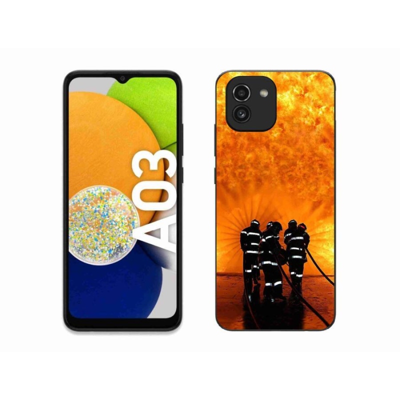 Gél borítás mmCase Samsung Galaxy A03 - tűz