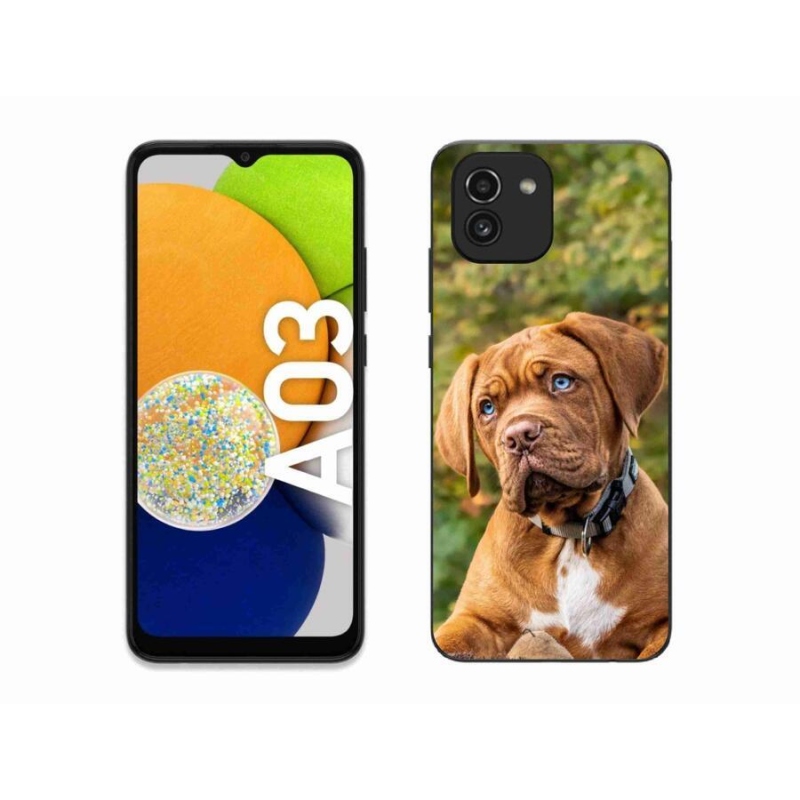 Gél borítás mmCase Samsung Galaxy A03 - kölyökkutyakölyökhöz