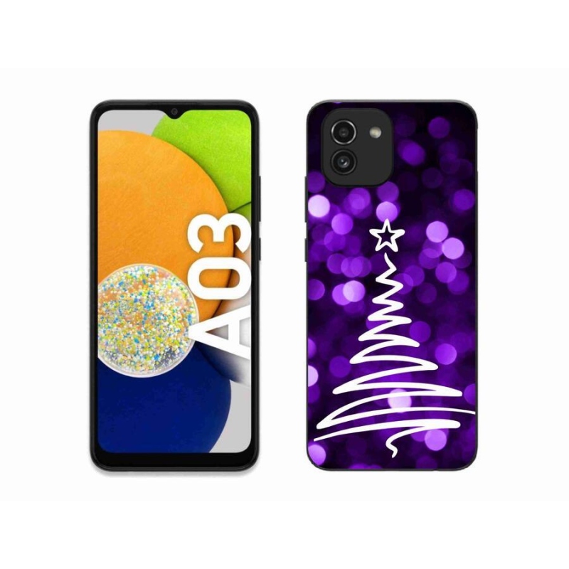 Zselés borítás mmCase Samsung Galaxy A03 - fa