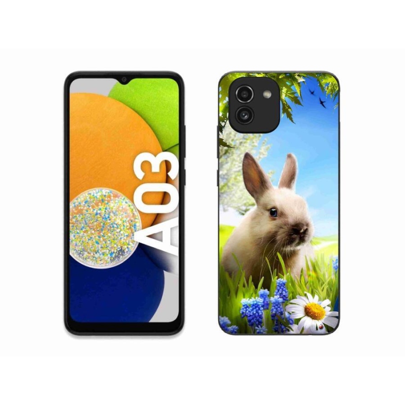 Zselés borítás mmCase Samsung Galaxy A03 - nyuszi