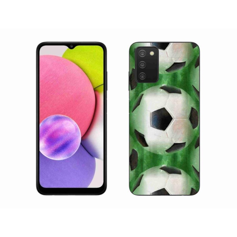 Zselés borítás mmCase Samsung Galaxy A03s (166.6 x 75.9 x 9.1) - focilabdához