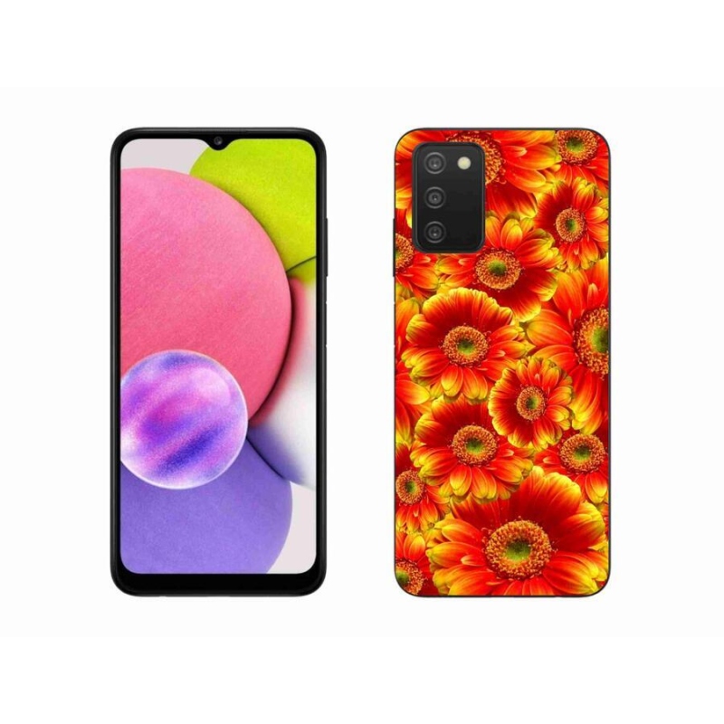Zselés borítás mmCase Samsung Galaxy A03s (166.6 x 75.9 x 9.1) - gerbera 1