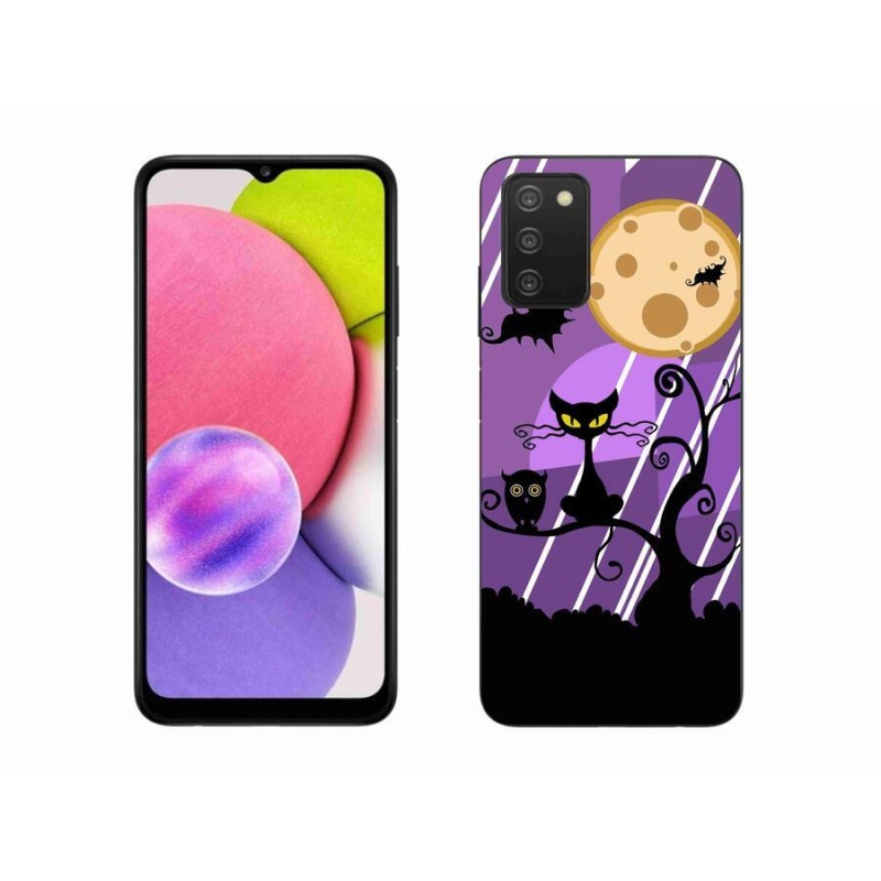 Zselés borítás mmCase Samsung Galaxy A03s (166.6 x 75.9 x 9.1) - halloween