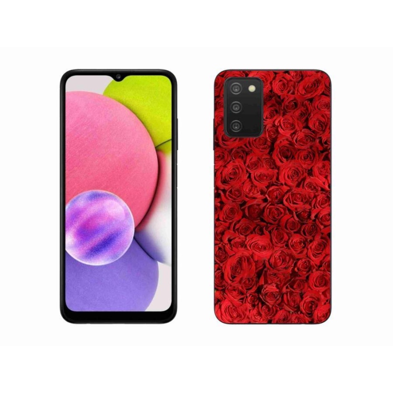 Zselés borítás mmCase Samsung Galaxy A03s (166,6 x 75,9 x 9,1) - rózsaszínű