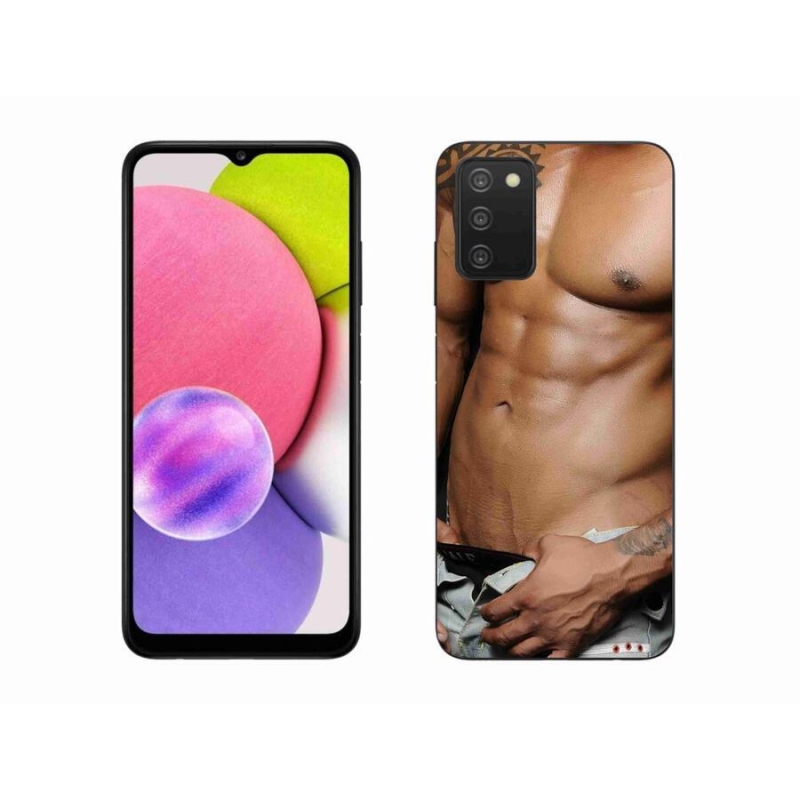 Gél borító mmCase Samsung Galaxy A03s (166.6 x 75.9 x 9.1) - szexi férfi