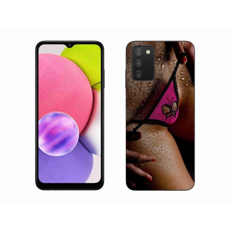 Gél borítás mmCase Samsung Galaxy A03s (166.6 x 75.9 x 9.1) - szexi nő