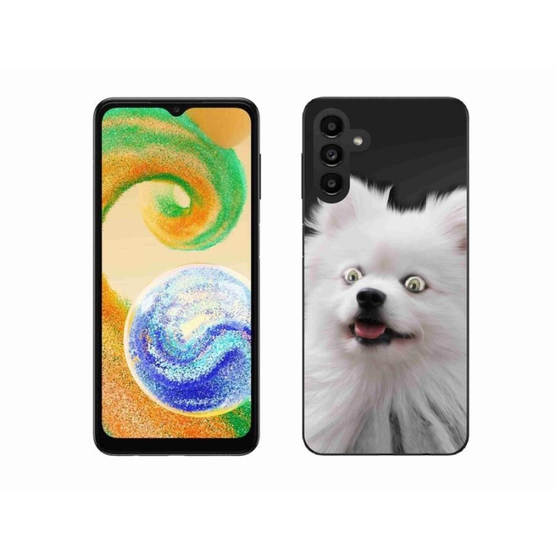 Zselés borítás mmCase mobiltelefonhoz Samsung Galaxy A04s (164.7x76.7x9.1mm) - fehér tipp