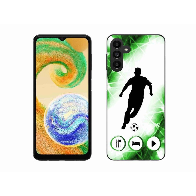 Gél borítás mmCase mobiltelefonhoz Samsung Galaxy A04s (164.7x76.7x9.1mm) - focista