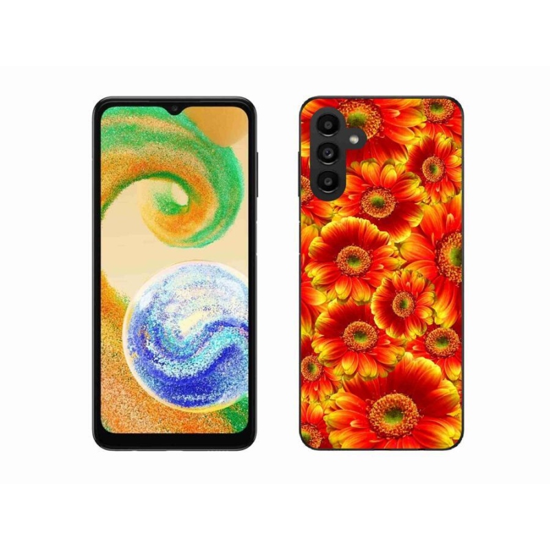 Zselés borító mmCase mobiltelefonhoz Samsung Galaxy A04s (164.7x76.7x9.1mm) - gerbera 1