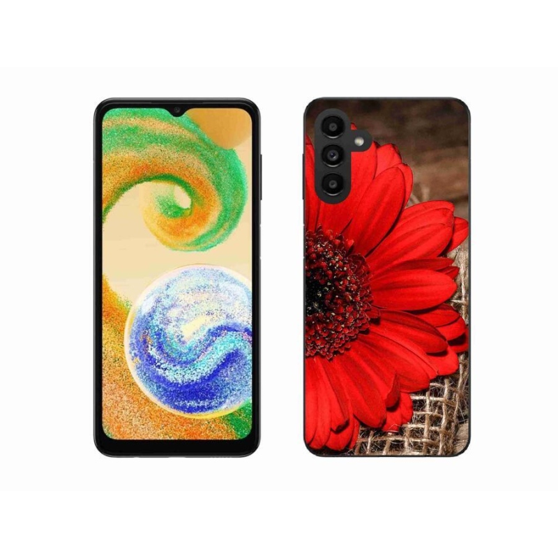 Zselés borító mmCase mobiltelefonhoz Samsung Galaxy A04s (164.7x76.7x9.1mm) - gerbera
