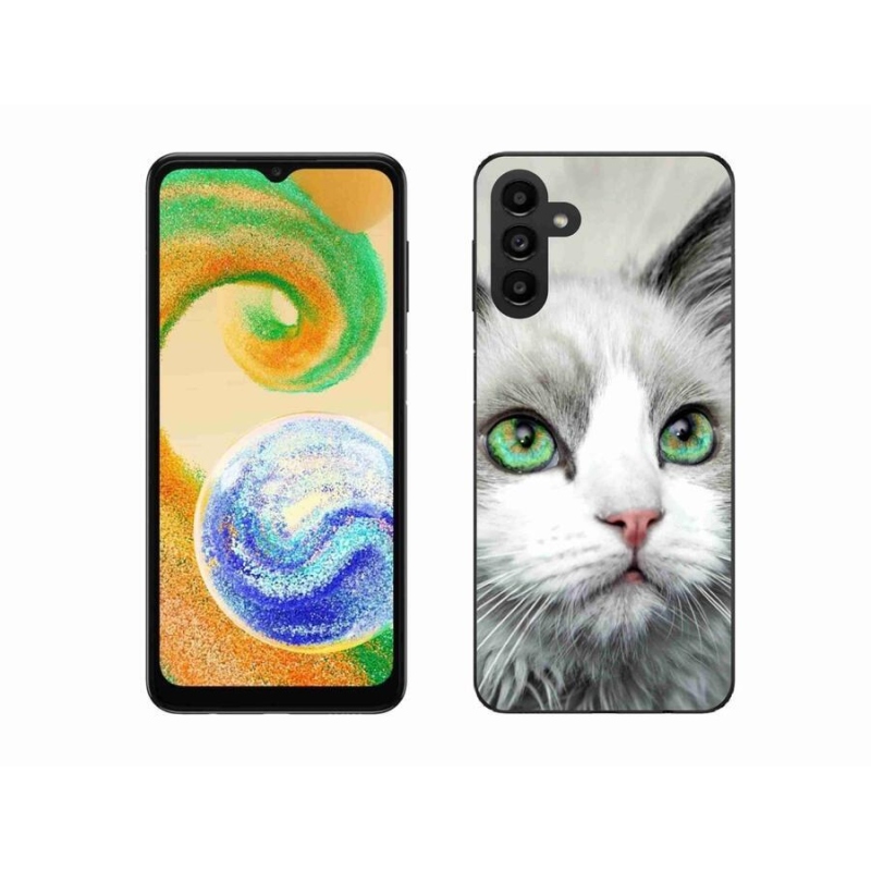 Zselés borítás mmCase Samsung Galaxy A04s (164.7x76.7x9.1mm) - macskaszemű