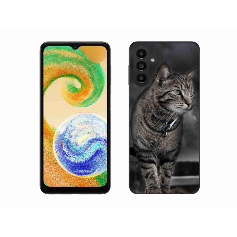 Zselés borítás mmCase Samsung Galaxy A04s (164.7x76.7x9.1mm) - macska