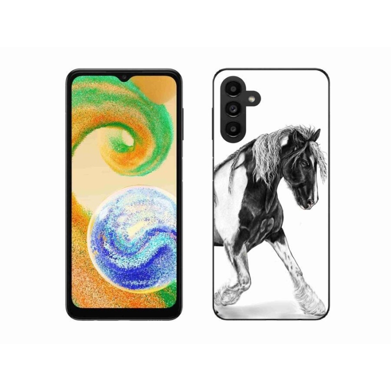 Zselés borítás mmCase mobiltelefonhoz Samsung Galaxy A04s (164.7x76.7x9.1mm) - ló