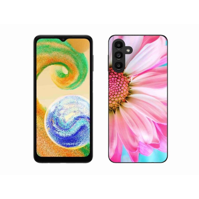 Zselés borítás mmCase Samsung Galaxy A04s (164.7x76.7x9.1mm) - rózsaszín virág