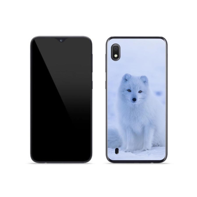 Zselés borítás mmCase Samsung Galaxy A10 készülékhez - polár róka