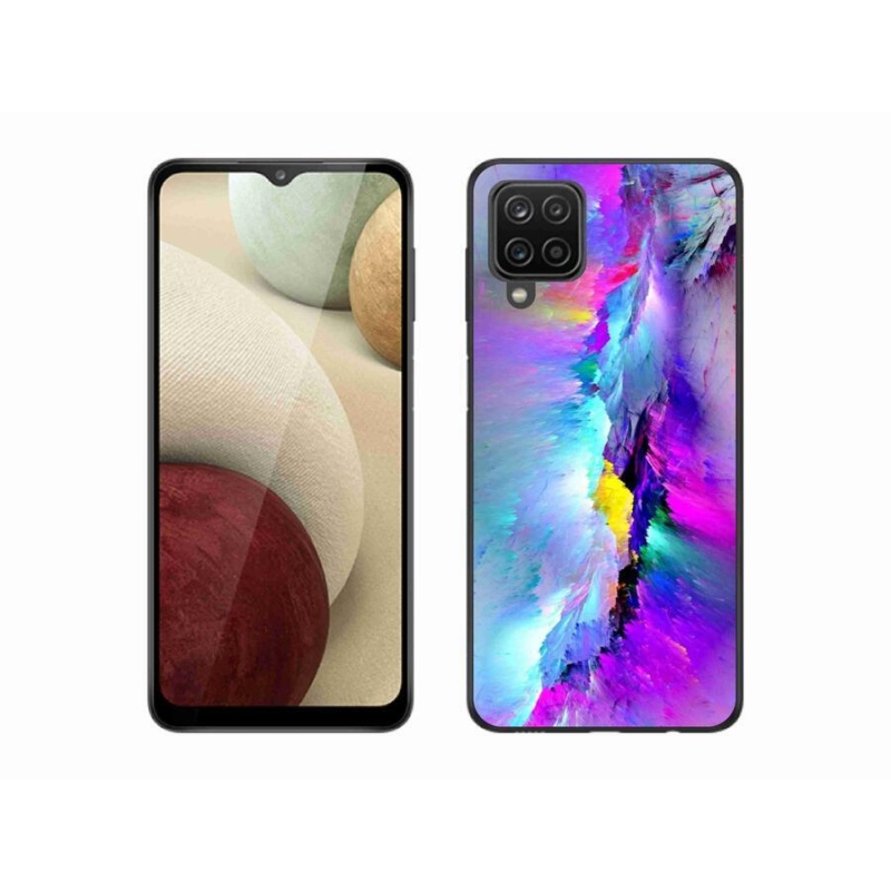 Gél borítás mmCase Samsung Galaxy A12 készülékhez - absztrakt
