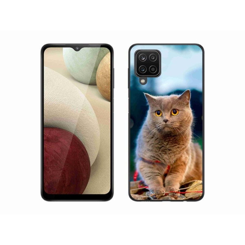 Gél védőhuzat mmCase Samsung Galaxy A12 - brit kék 2