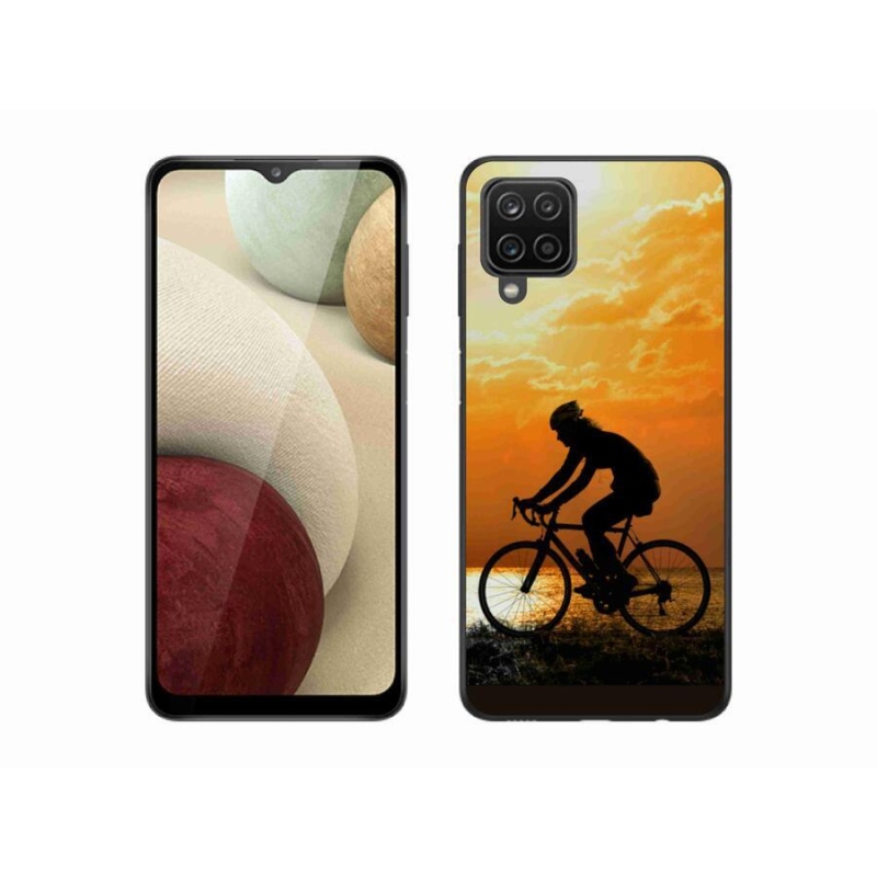 Gél borítás mmCase Samsung Galaxy A12 - kerékpározás