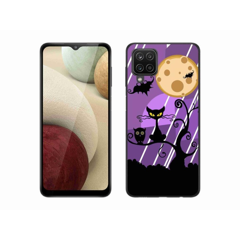 Gél borítás mmCase Samsung Galaxy A12 - halloween
