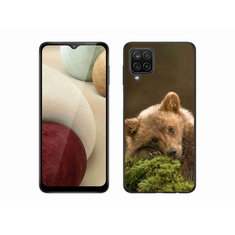 Zselés borítás mmCase Samsung Galaxy A12 - medve