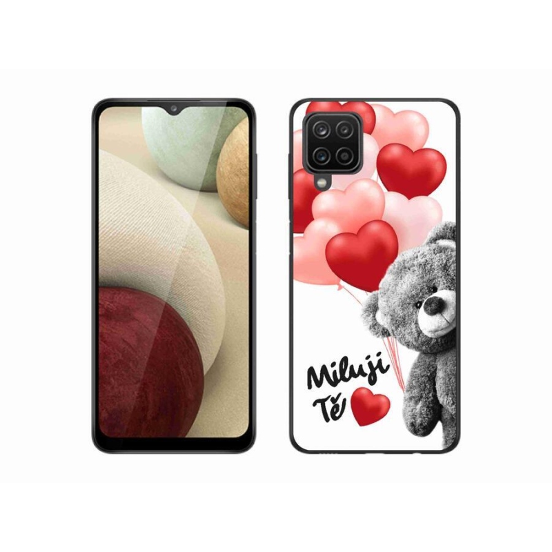 Gél borítás mmCase Samsung Galaxy A12 készülékhez - I love you