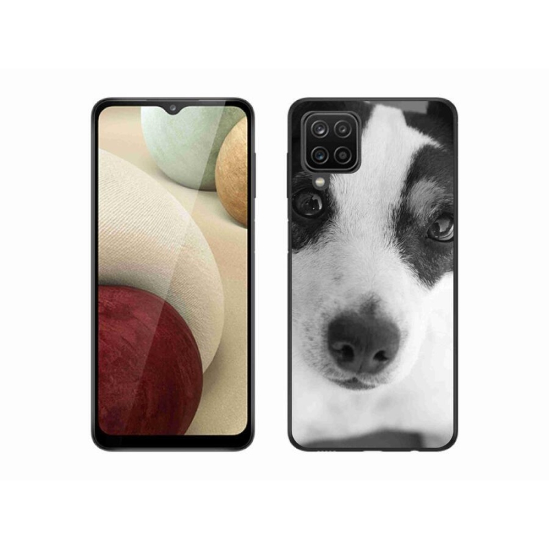 Zselés borítás mmCase Samsung Galaxy A12 készülékhez - kutya