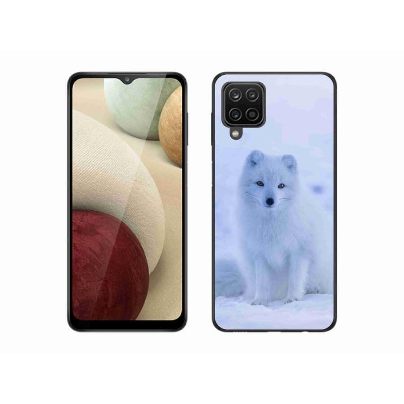 Zselés borítás mmCase Samsung Galaxy A12 készülékhez - polár róka
