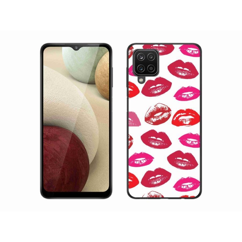 Gél borítás mmCase Samsung Galaxy A12 - ajkakhoz