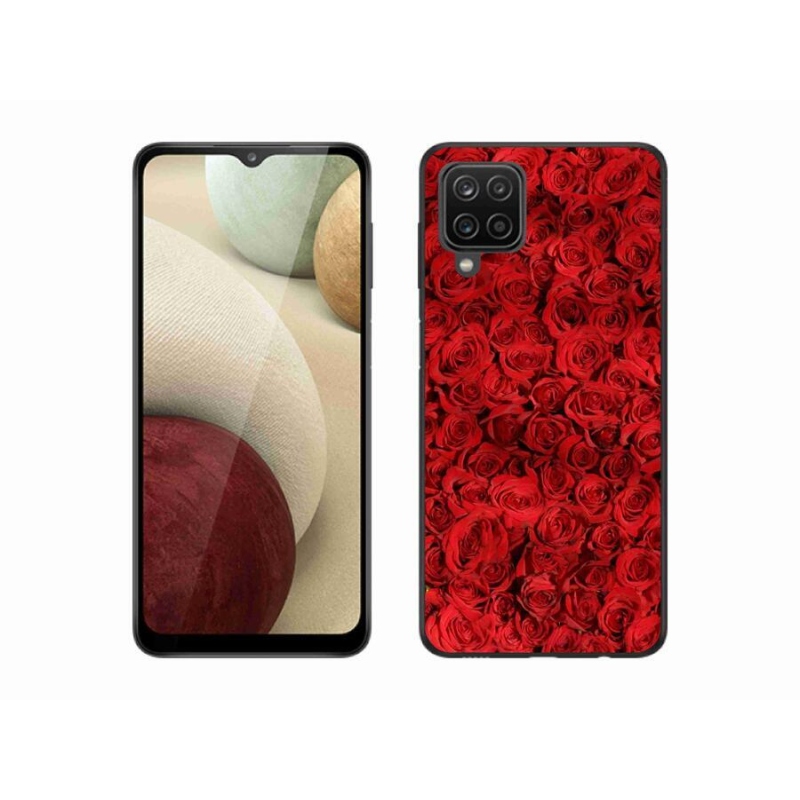 Gél borítás mmCase Samsung Galaxy A12 készülékhez - rózsaszínű