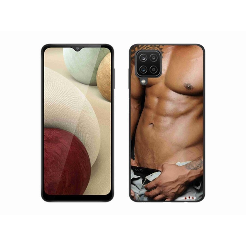 Gél borítás mmCase Samsung Galaxy A12 készülékhez - szexi férfi