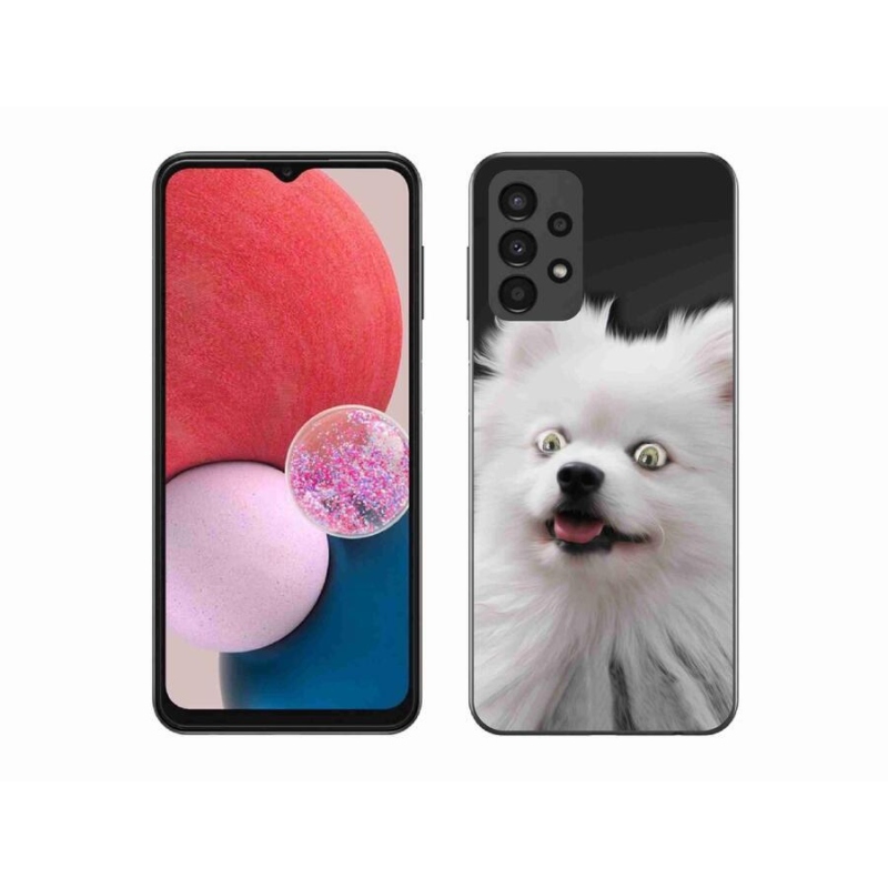 Gél védőhuzat mmCase Samsung Galaxy A13 4G - fehér tüske