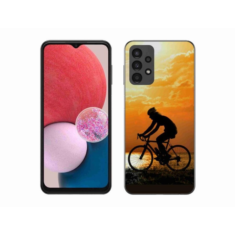 Gél borítás mmCase Samsung Galaxy A13 4G - kerékpározás