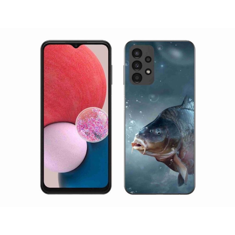 Gél borítás mmCase Samsung Galaxy A13 4G - ponty és buborékok