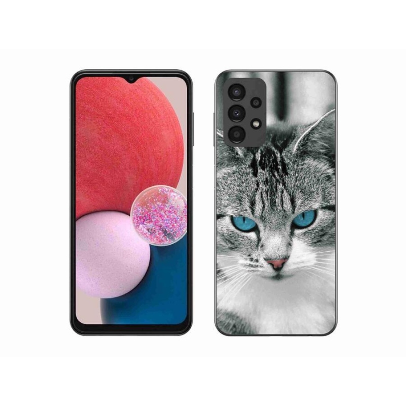Zselés borítás mmCase Samsung Galaxy A13 4G - macskaszem 1