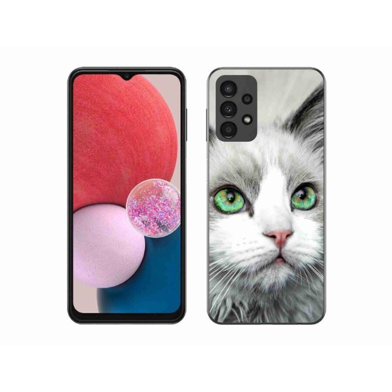 Gél borítás mmCase Samsung Galaxy A13 4G - macskaszem