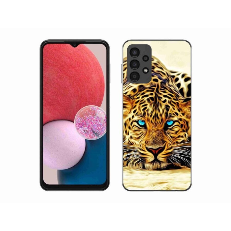Gél borítás mmCase Samsung Galaxy A13 4G - rajzfilm tigrishez