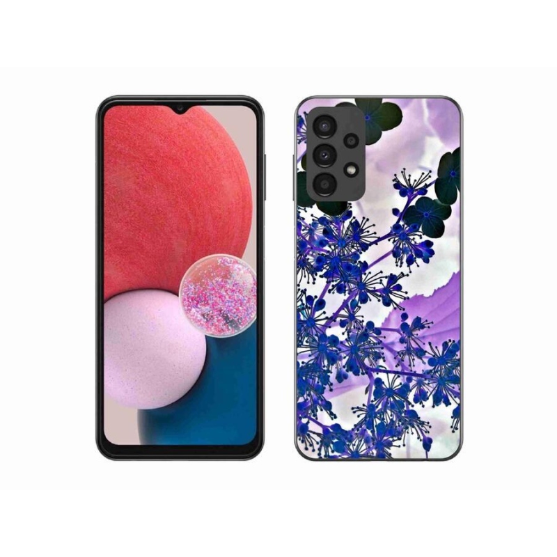 Gél borítás mmCase Samsung Galaxy A13 4G - hortenzia virág